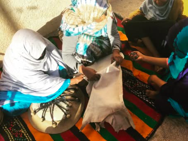 Listening & recording in Taghit